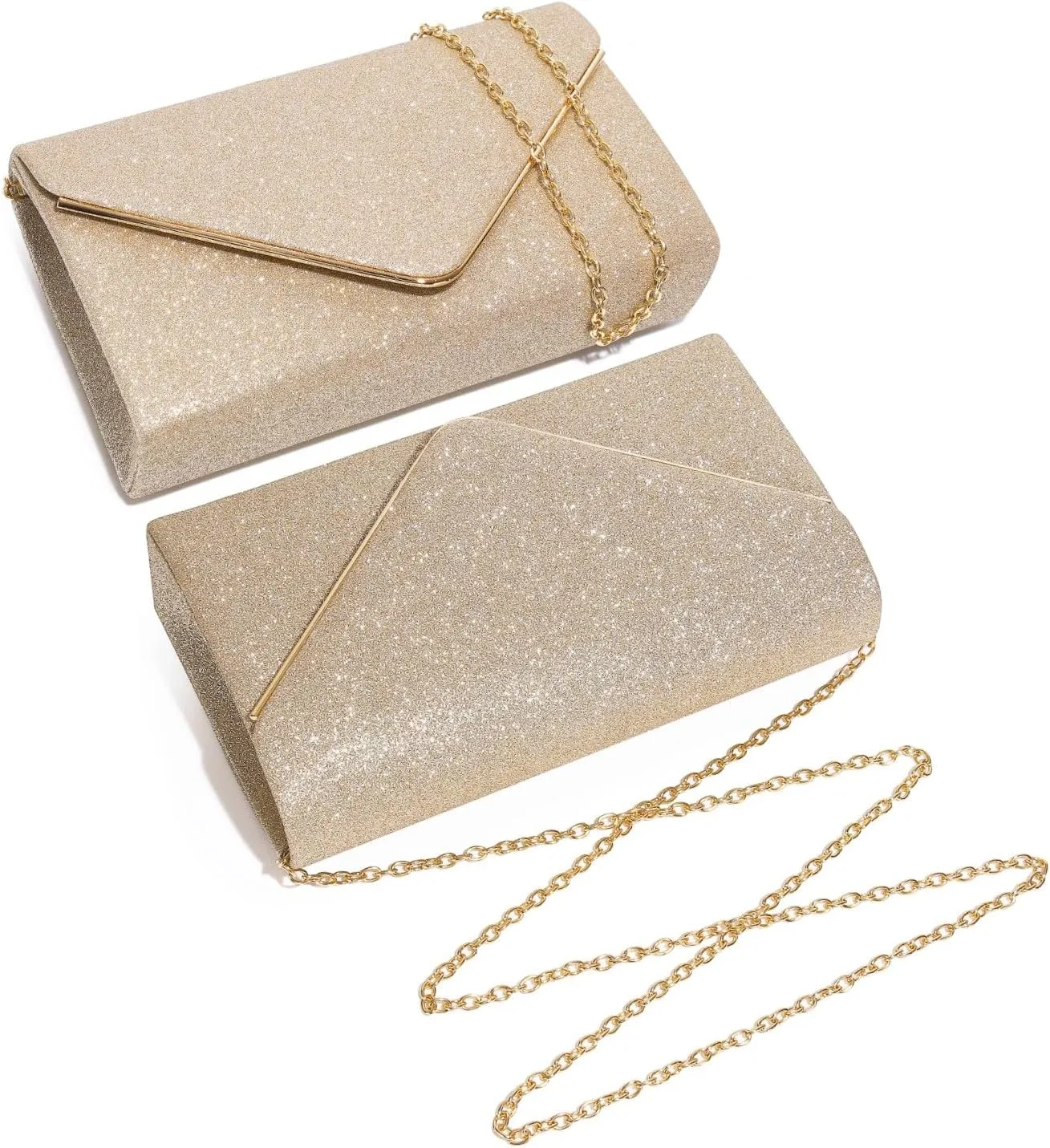 Clutch Purses For Women Evening Bags Shining Envelope Handbags Shoulder Crossbody bag for Women Wedding Party Prom
