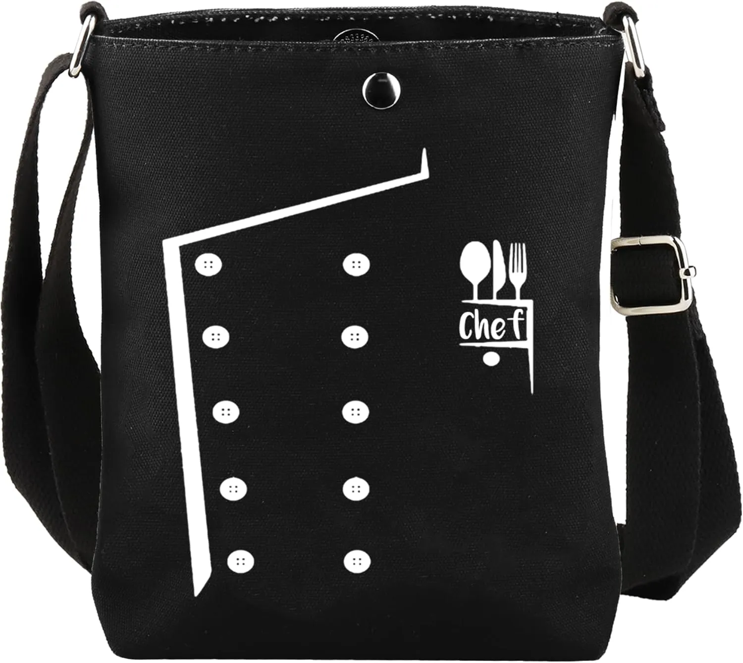 CMNIM Chef Gifts Chef Coat Crossbody Bag Cooking Lover Best Chef Appreciation Gifts Restaurant Cafe Bakary Pub BBQ Shoulder