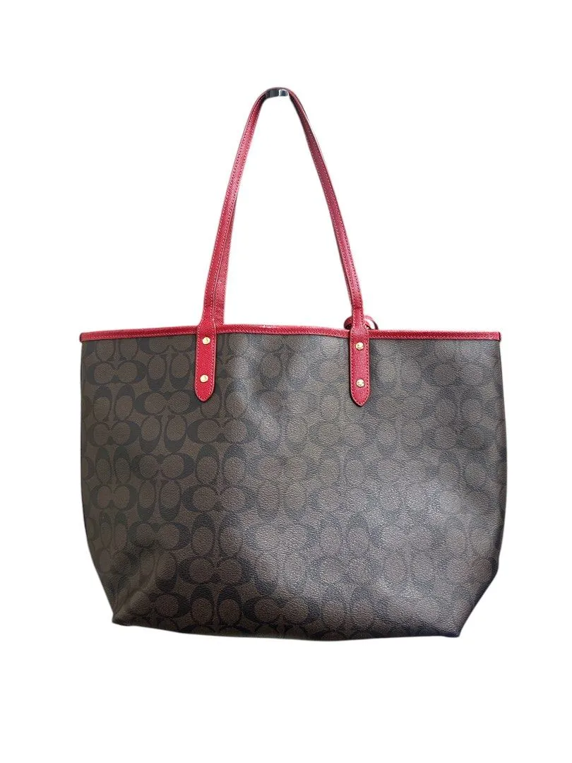Coach Tote Bag with Clutch Bag