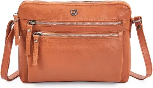 Cochoa Real Leather Soft Crossbody Bags for Women Small Purse Trendy Shoulder Sling Travel Crossover