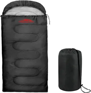 Cold Weather Sleeping Bag for Adults, Teens, Kids, Hooded Sleeping Bag with Compression Sack for Camping, Backpacking, Extreme Cold, Indoors or Outdoors