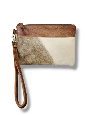Cowhide Clutch #1