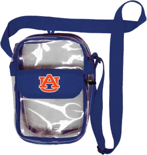 Crossbody Clear Bag 10 Inch Pouch for Valuables - Games, Graduations, Concerts – NCAA Stadium Approved