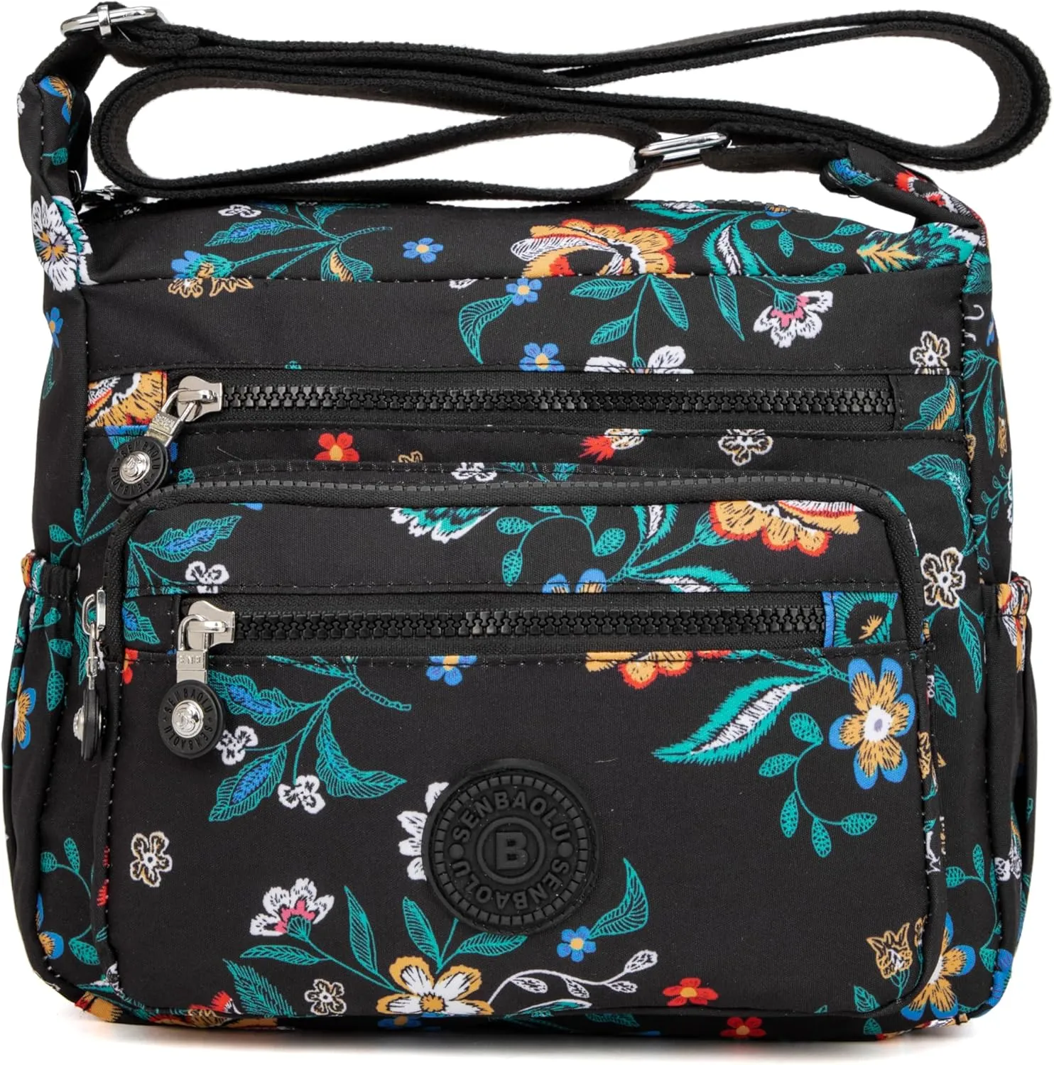 Crossbody Purses for Women Lightweight Shoulder Handbags Waterproof Nylon Travel Bag Ladies Pocketbooks