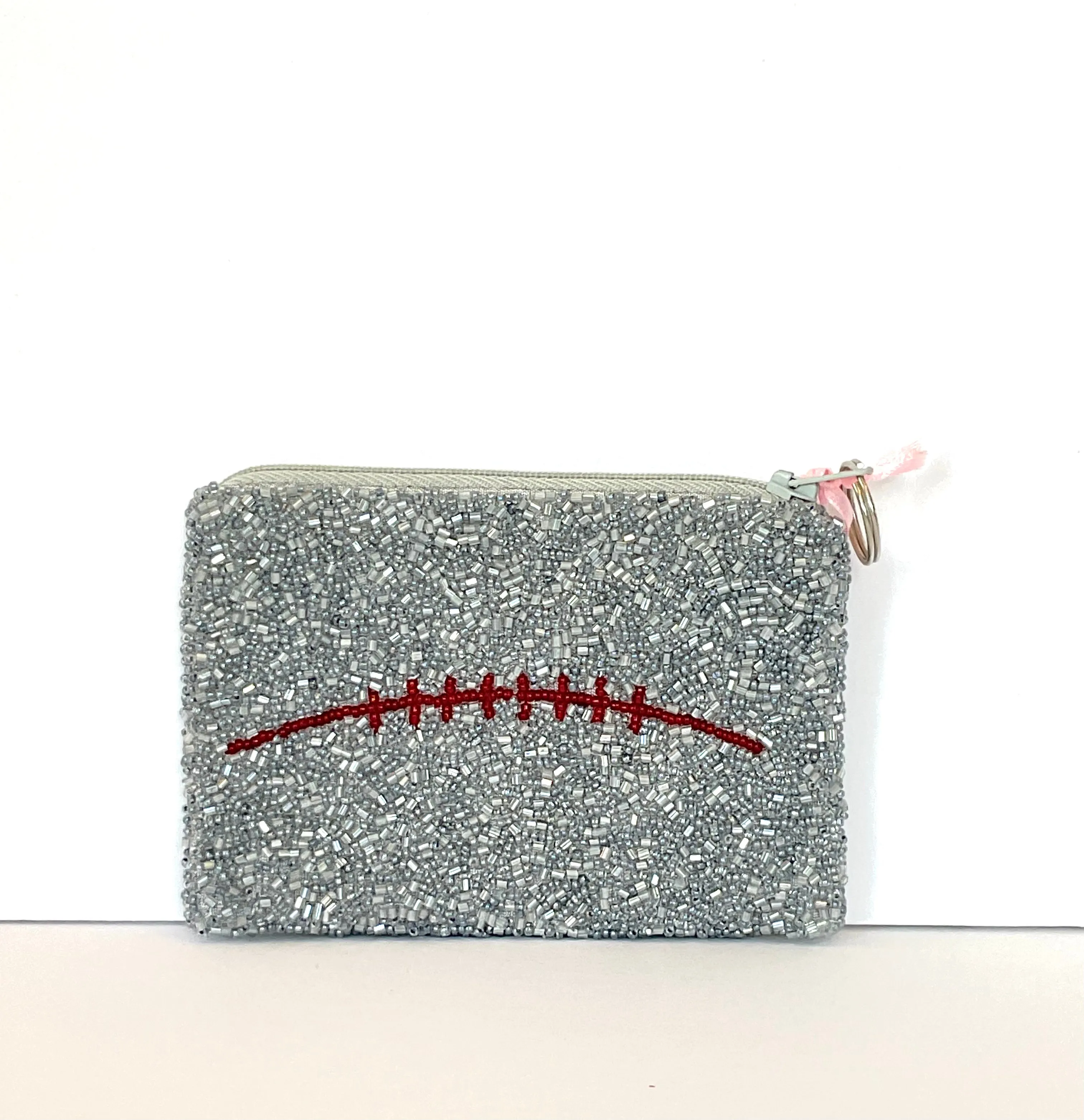 Custom Handmade Beaded Coin Purse DON BOSCO PREP