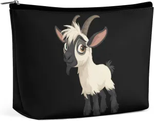 Cute Goat Makeup Bag Cosmetic Pouch Toiletry Bags Travel Organizer