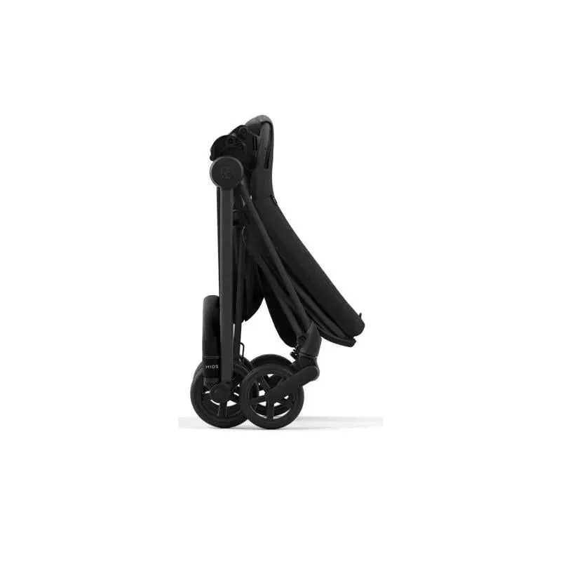 Cybex - Mios 3, Matte Black/Black Frame   Sepia Black Seat Pack
