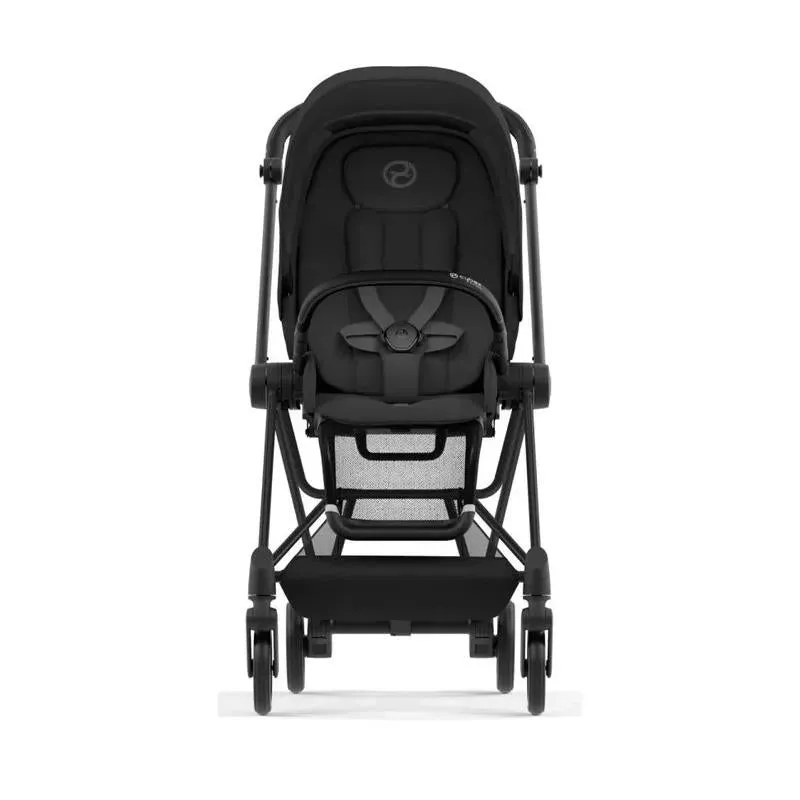 Cybex - Mios 3, Matte Black/Black Frame   Sepia Black Seat Pack