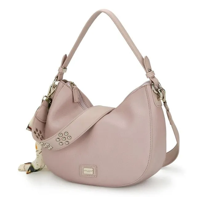 DAVIDJONES pu leather crossbody bag
