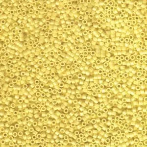 DB 1132, Opaque Canary - Miyuki Delica Beads - Size 11 - 5 grams - Japanese Cylinder Seed Beads - Retail & Wholesale - Yellow
