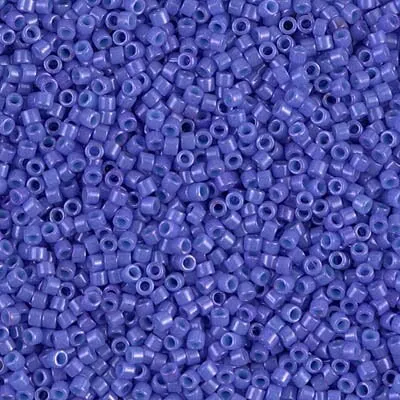 DB 661, Dyed Opaque Purple - Miyuki Delica Beads - Size 11 - 5 grams - Japanese Cylinder Seed Beads - Retail & Wholesale
