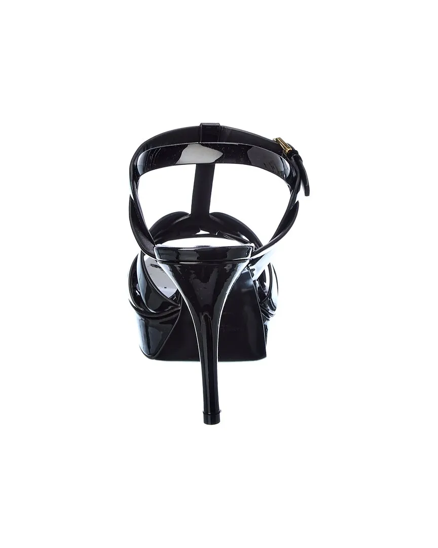 Discounted delivery Patent Saint 75 Limited supply Laurent Tribute Platform Sandal