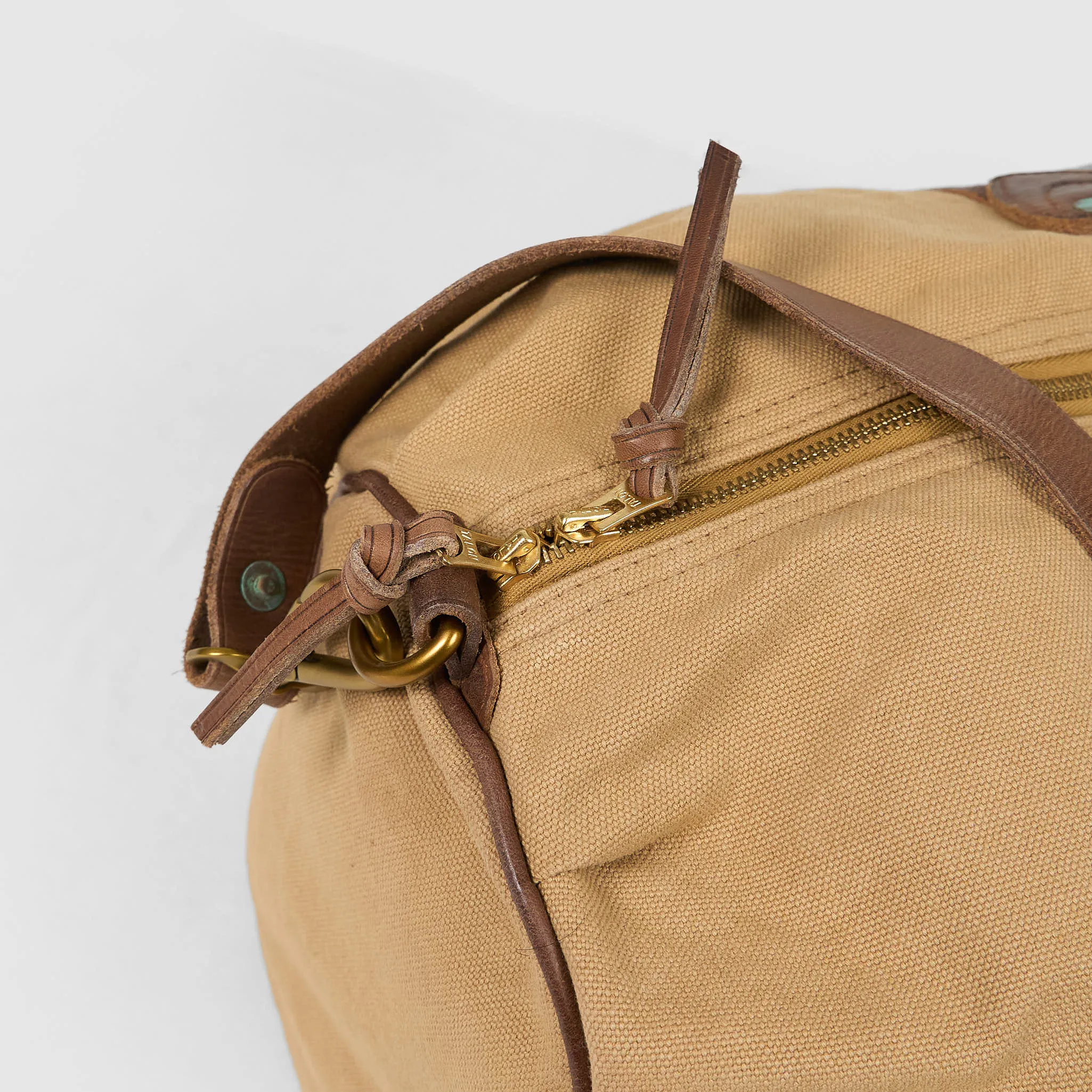 Double RL Canvas Travel Sports Duffle Bag