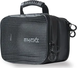 Double Sided PVC Mesh Tackle Bags Wallet Medium | Heavy Duty Compact Water-Resistant Tarpaulin Fish Grab Bag | Garage Drawer Oraganizer Storage | Zipped Mesh Open Top with Optimal Drainage