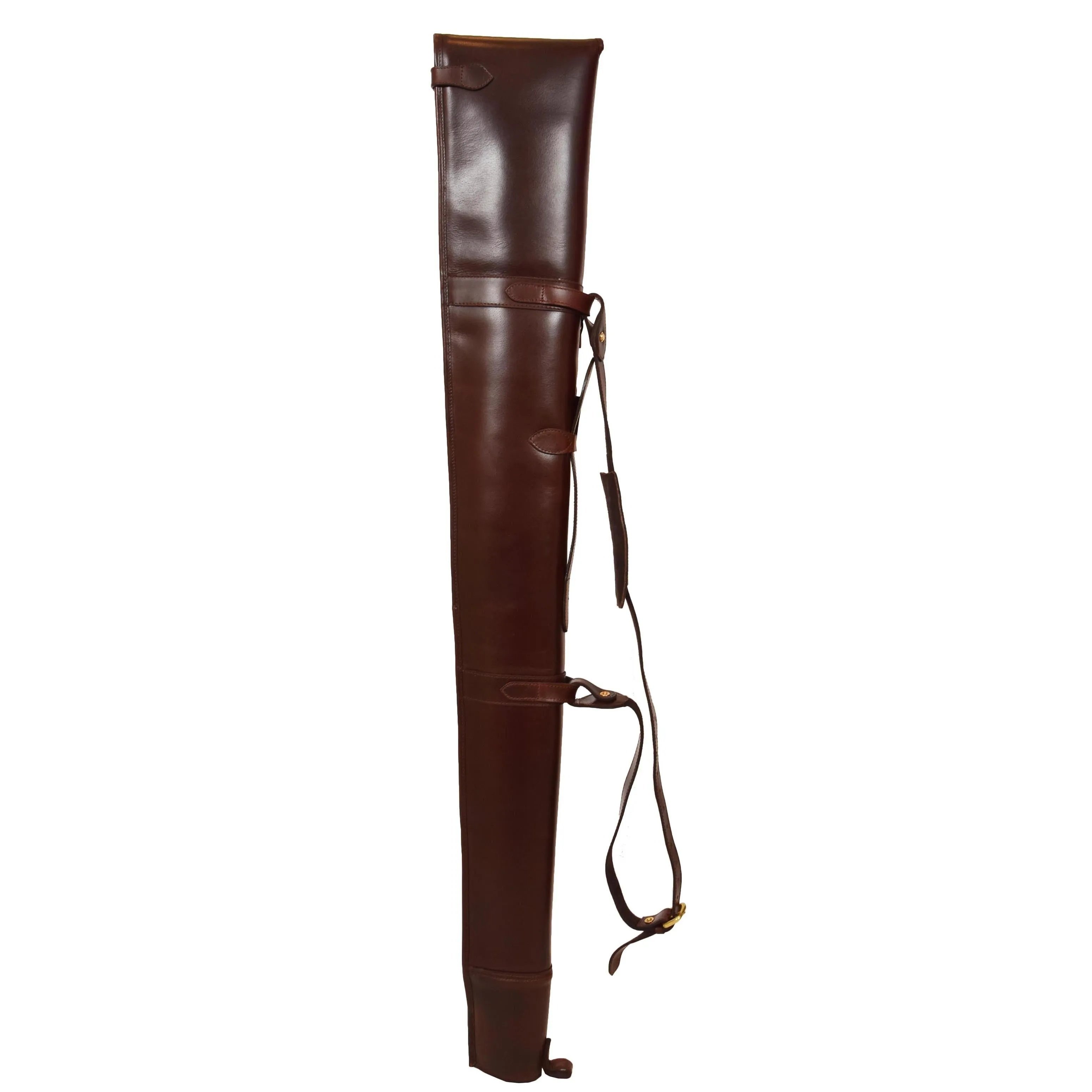 DR699 Leather Gun Slip with Shoulder Strap Brown