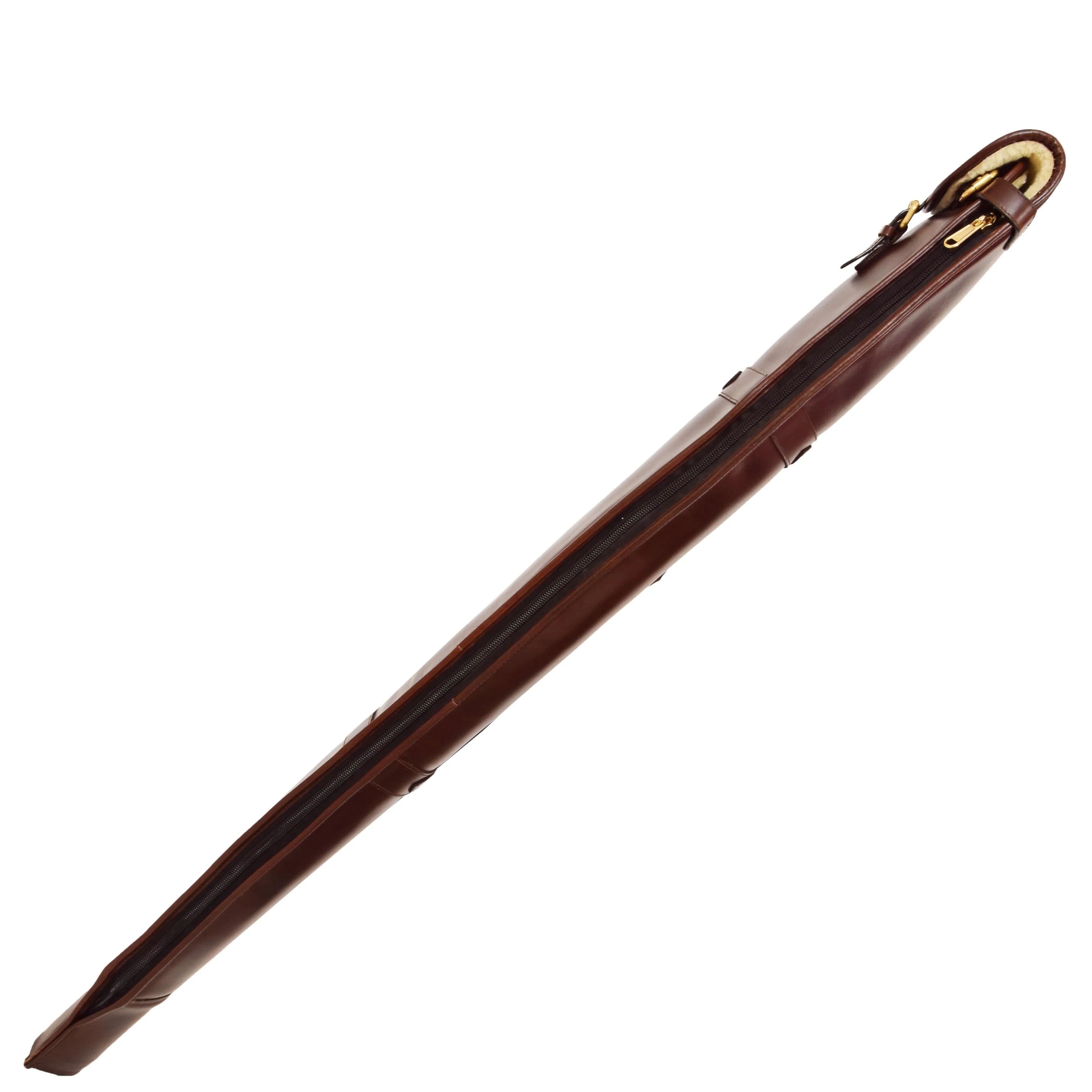 DR699 Leather Gun Slip with Shoulder Strap Brown