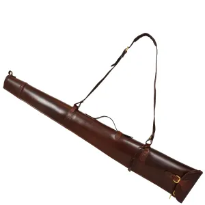 DR699 Leather Gun Slip with Shoulder Strap Brown