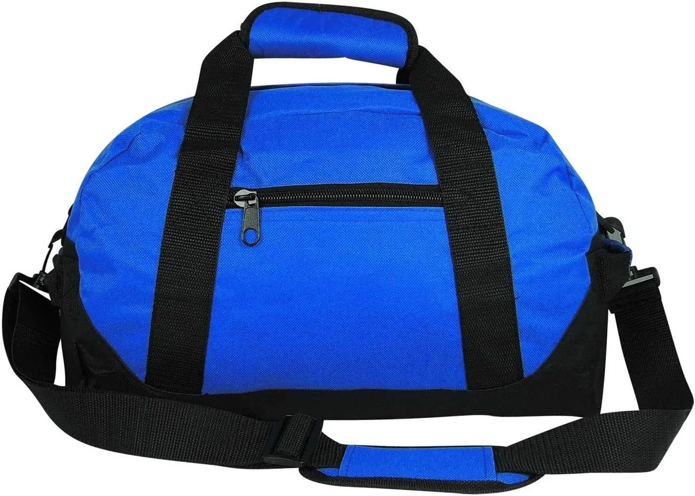 Duffle Bag, Gym, Travel Bag Two Tone (Royal - small (14 x 8.5 x 8.5))