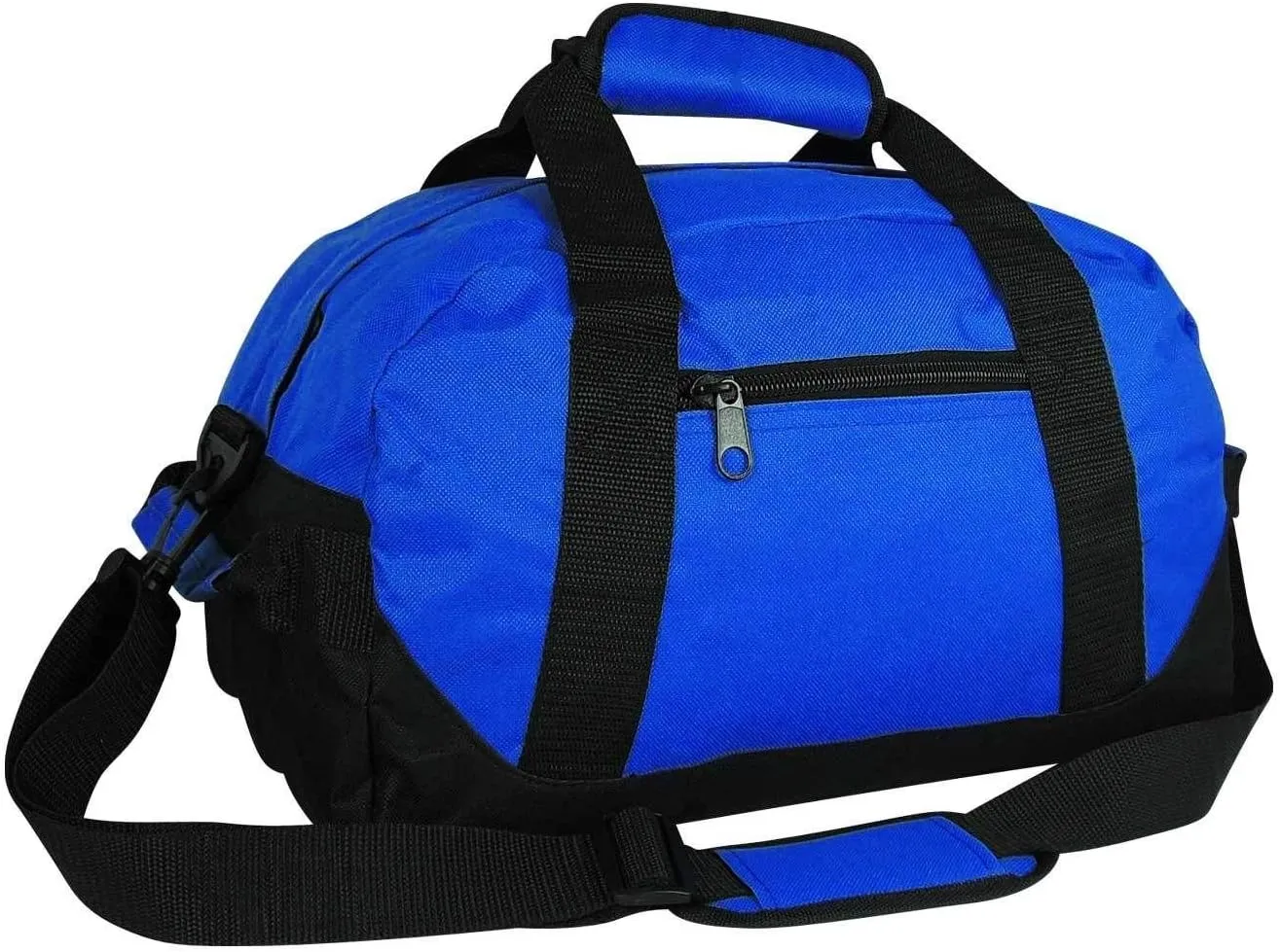 Duffle Bag, Gym, Travel Bag Two Tone (Royal - small (14 x 8.5 x 8.5))