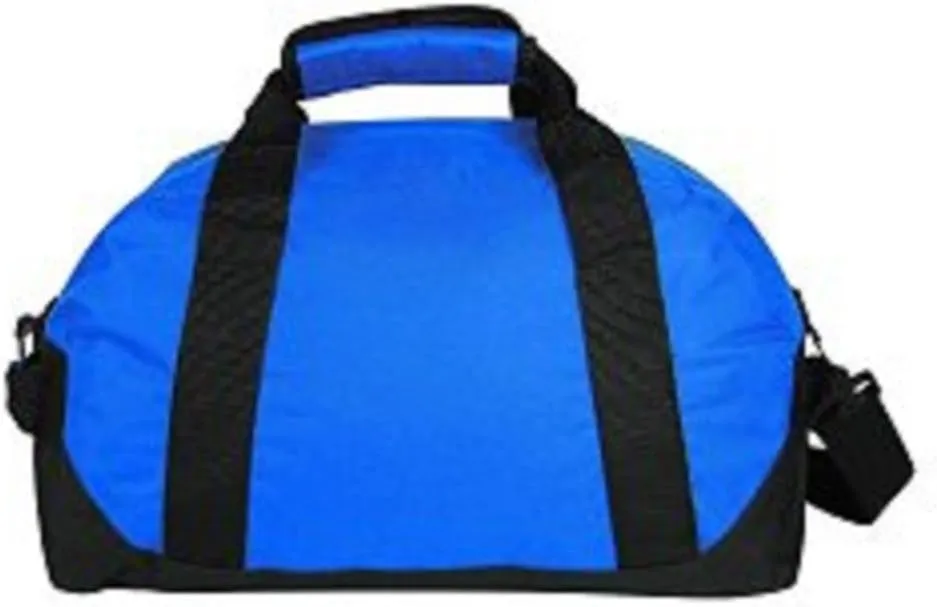 Duffle Bag, Gym, Travel Bag Two Tone (Royal - small (14 x 8.5 x 8.5))