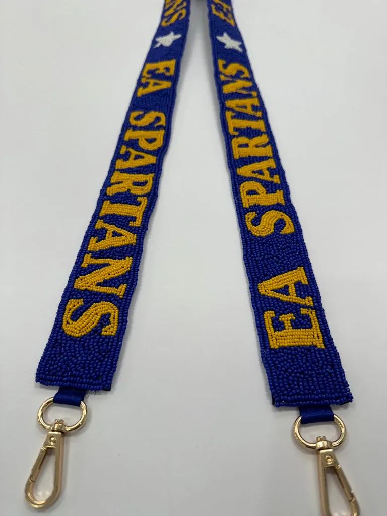 EA SPARTANS | Custom Beaded Purse Strap