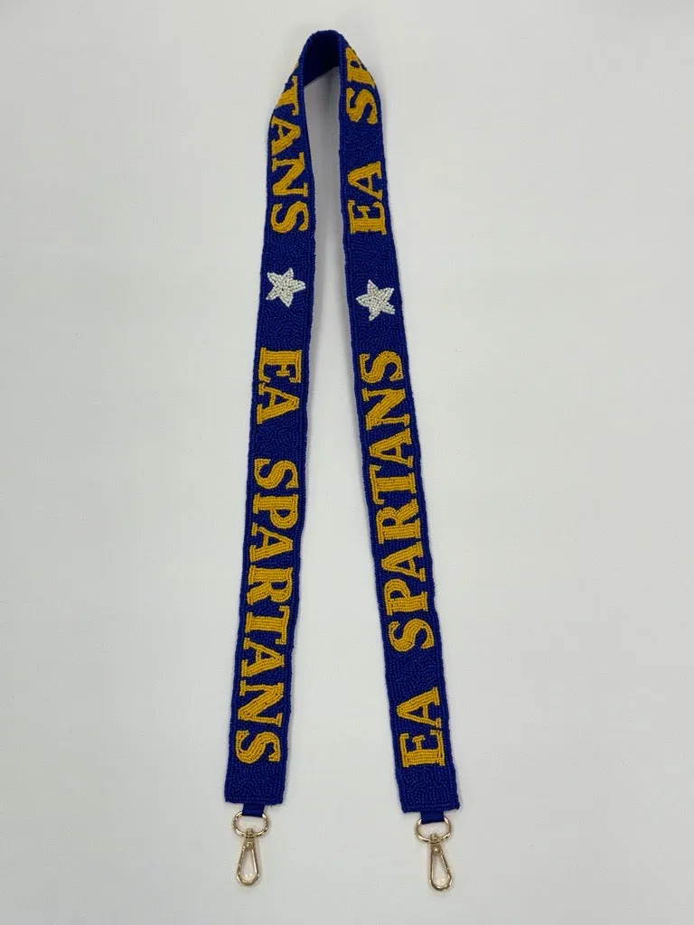 EA SPARTANS | Custom Beaded Purse Strap