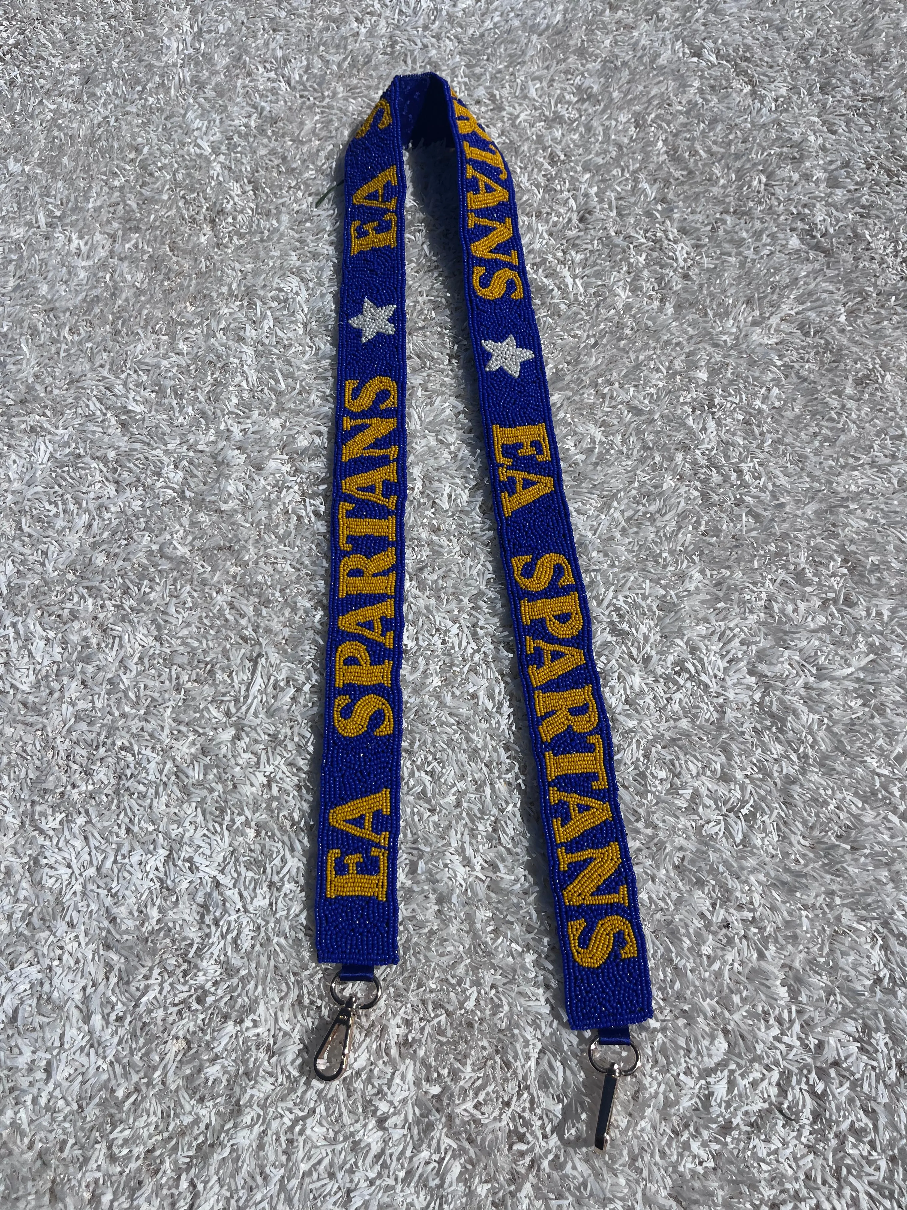 EA SPARTANS | Custom Beaded Purse Strap