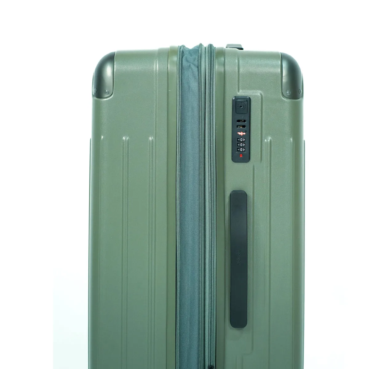 Eco Lite Expandable Checked In | Large | Muted Olive