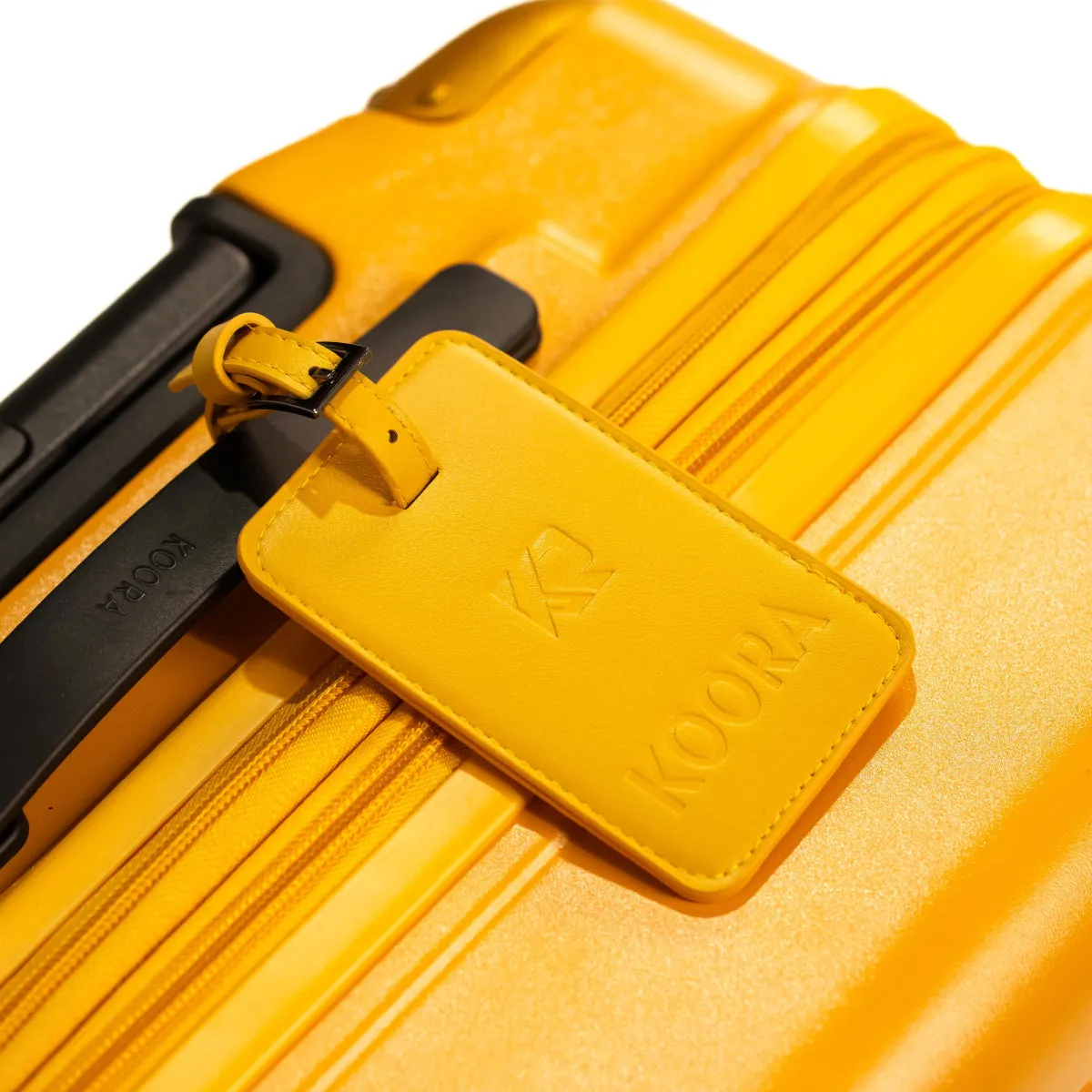 Eco Lite Expandable Checked In | Medium | Golden Yellow