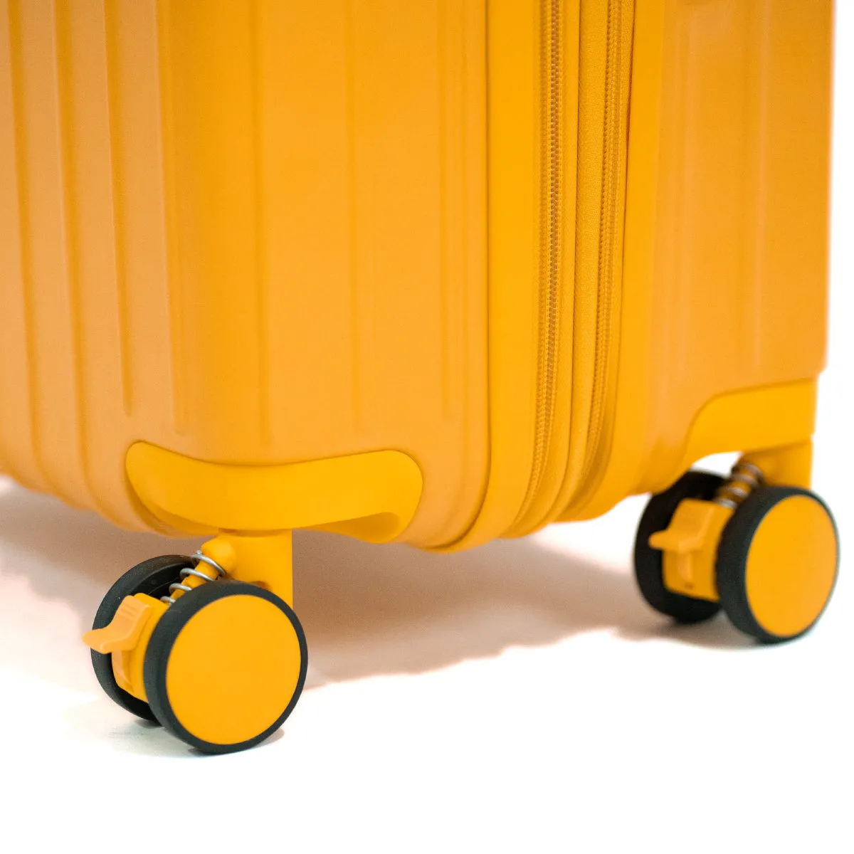 Eco Lite Expandable Checked In | Medium | Golden Yellow