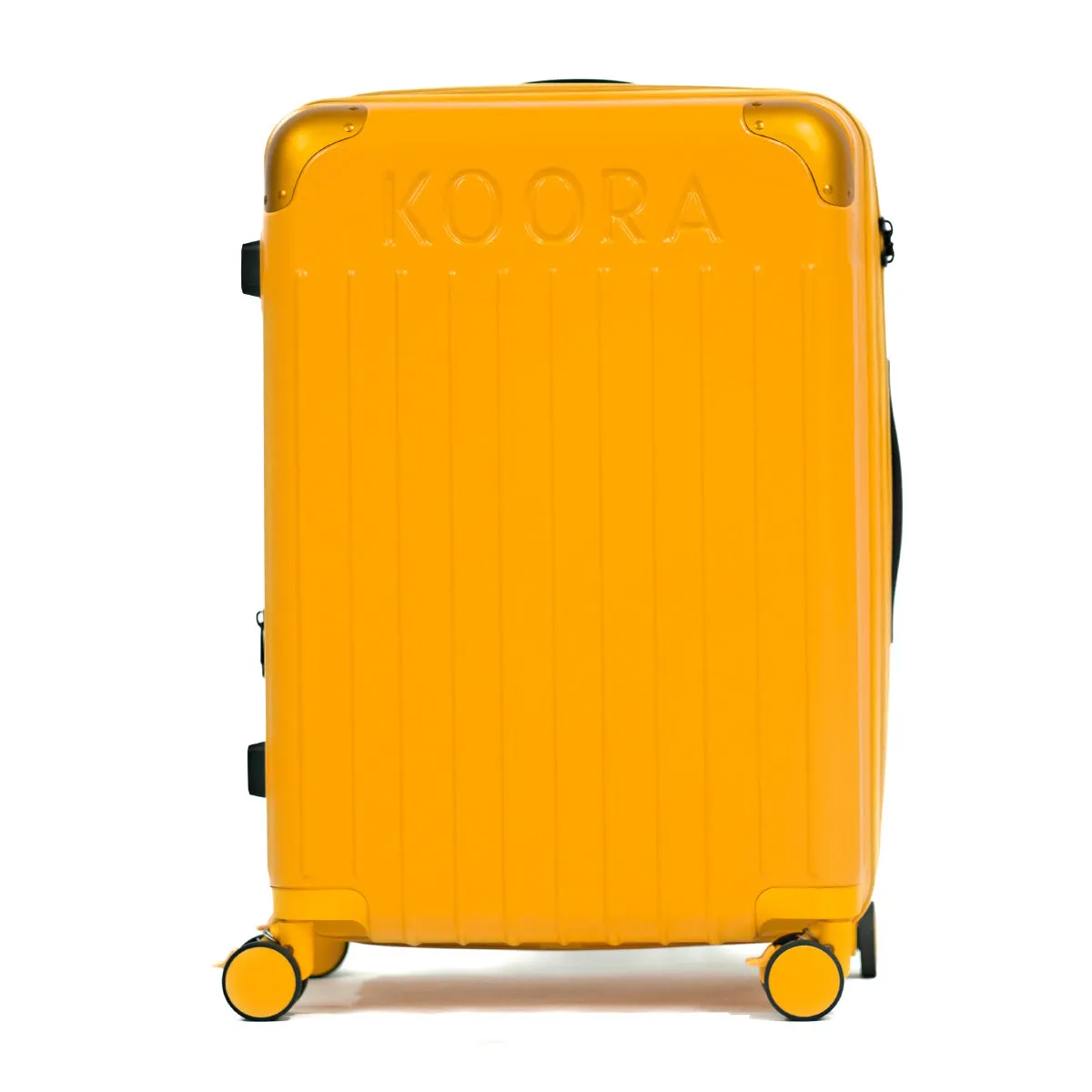 Eco Lite Expandable Checked In | Medium | Golden Yellow