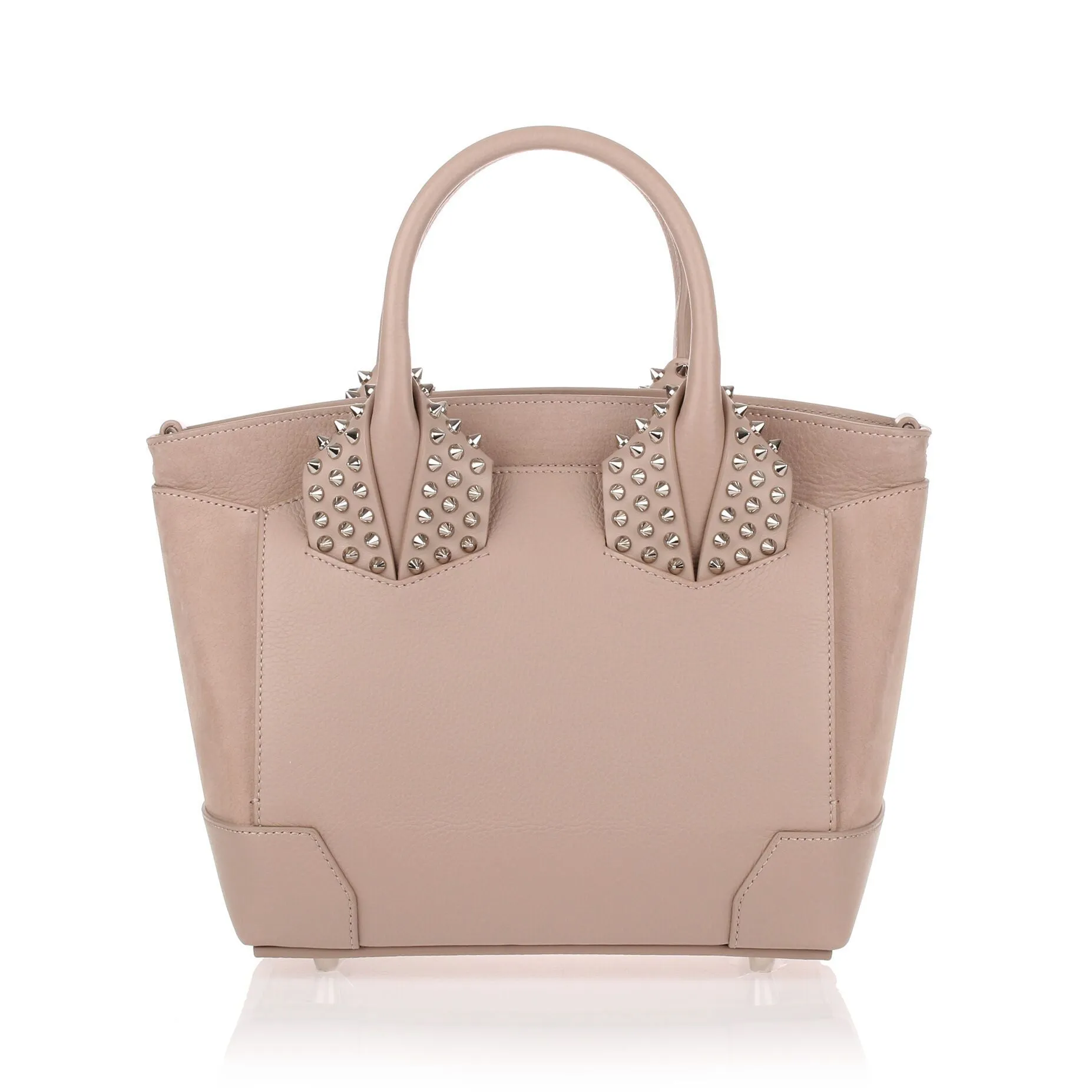 Eloise small cashmere leather bag