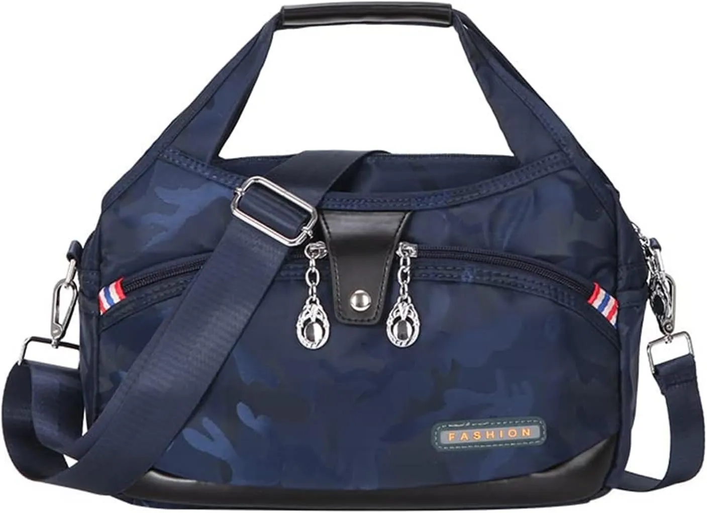Emrefashion Bags, Women's Fashion Anti-Theft Handbag, Crossbody Bag, Shoulder Handbags, Waterproof Oxford Cloth (Camouflage Blue,One size)