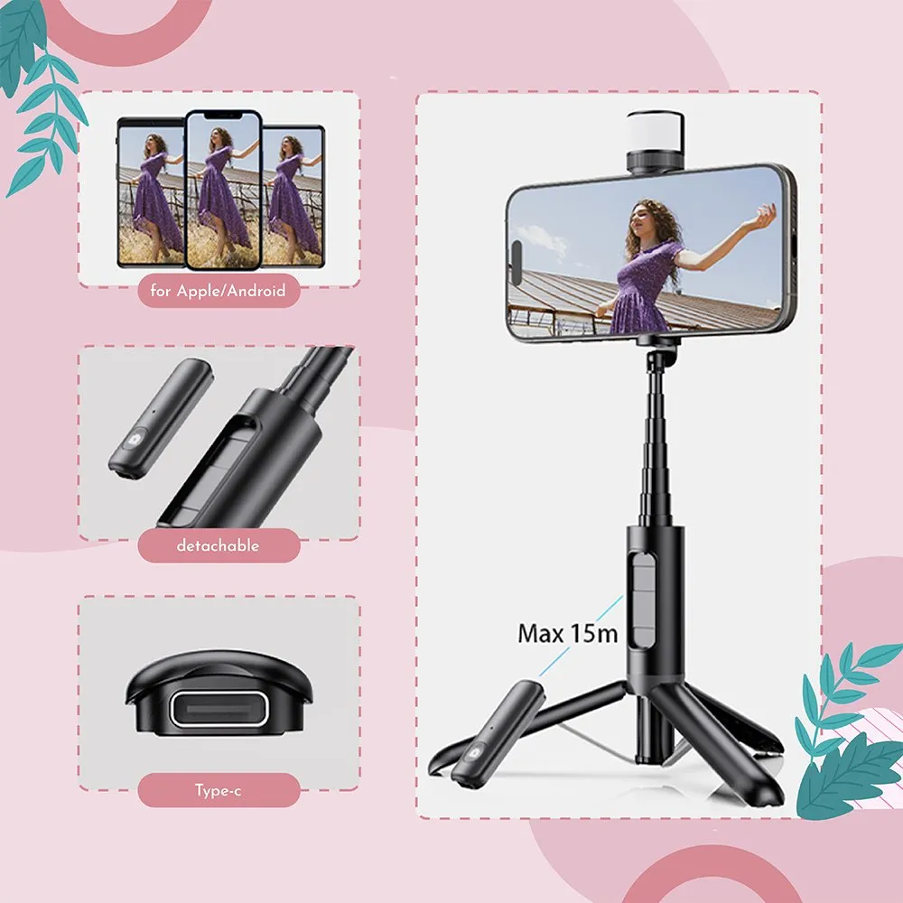 Extendable Selfie Stick Tripod
