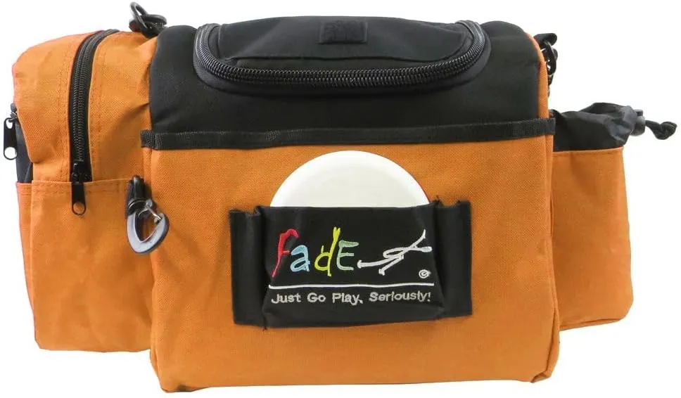 Fade Disc Golf BAG | Starter Bag with 10  Disc Capacity | Premium Lightweight Disc Golf Shoulder Strap