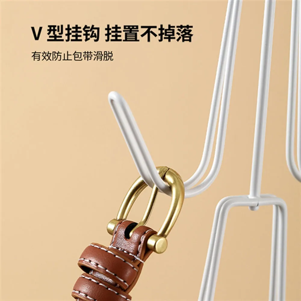 FaSoLa Multi-Hook Iron Hanger - White, 37.5*13*1.1cm