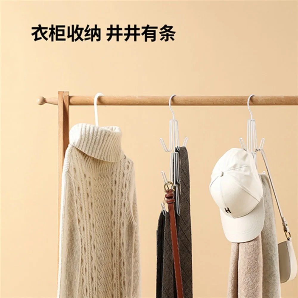 FaSoLa Multi-Hook Iron Hanger - White, 37.5*13*1.1cm