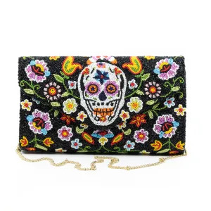 Floral Skull Envelope