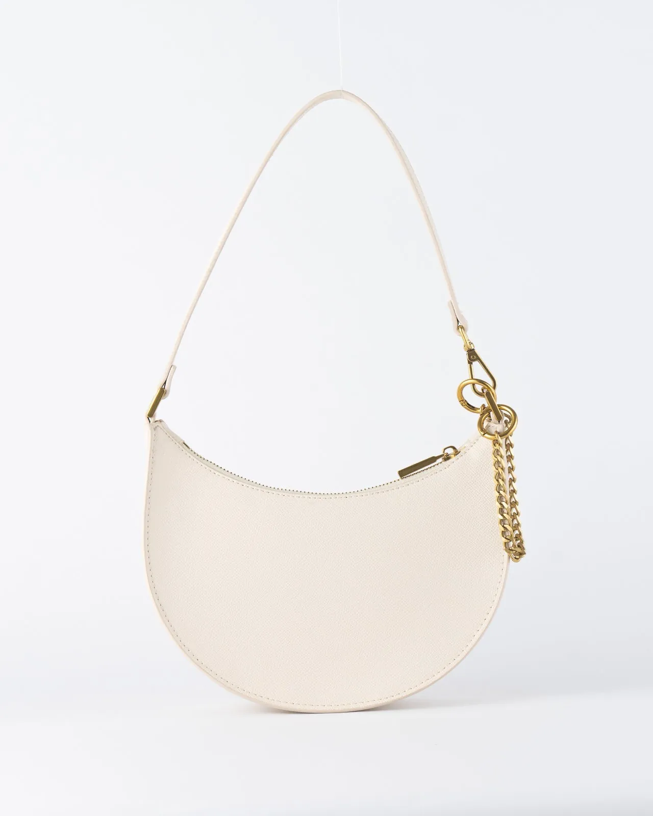 Grayson Moon Bag Bone White