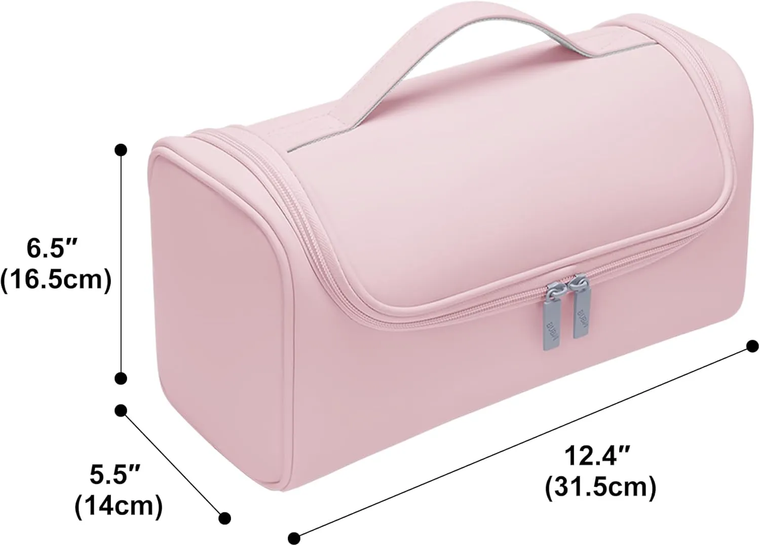 Hair Dryer Travel Case, Portable Hairdryer Storage Bag with Hanging Hook, Waterproof Hair Dryers Organizer Bags
