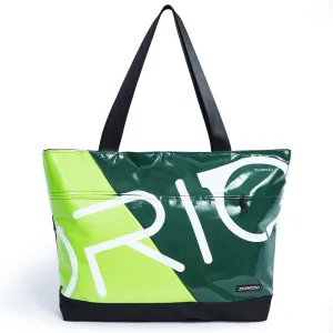 Handbag Fashion Large Handbag Unisex Pvc Shoulder Bag Daily Waterproof Tote Contrasting Color Outdoor Travel Handbag