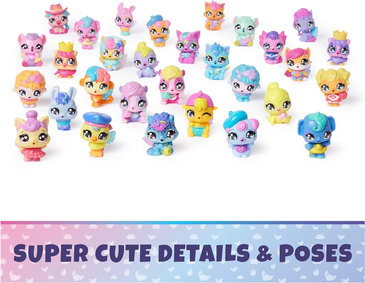 Hatchimals Alive CollEGGtibles 30 Egg Mystery Value Pack - Mini Figures Ultimate Cracking Set: Who Will You Hatch - Easter Basket Pack -30 Unique Figures, Party Favors, Easter Egg Pack (Age 3 )