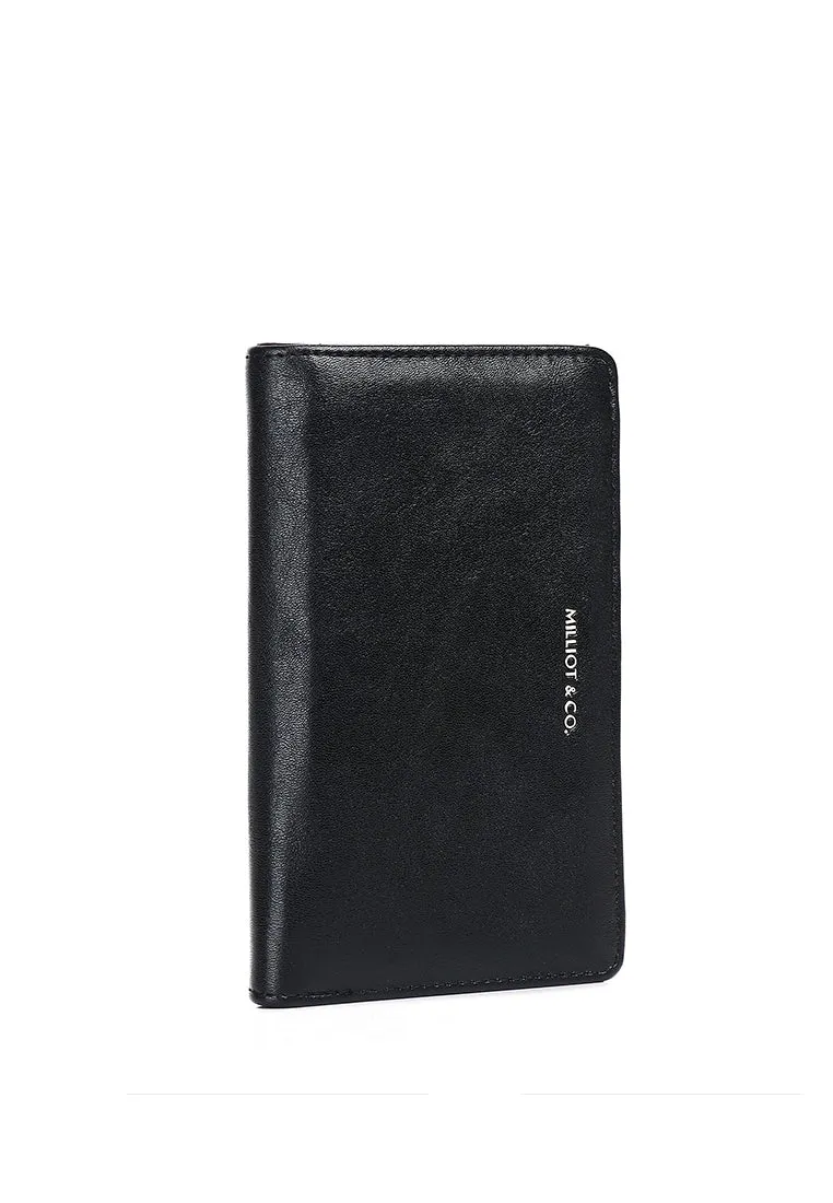 Heya Top-Zip Short Wallet (Black)