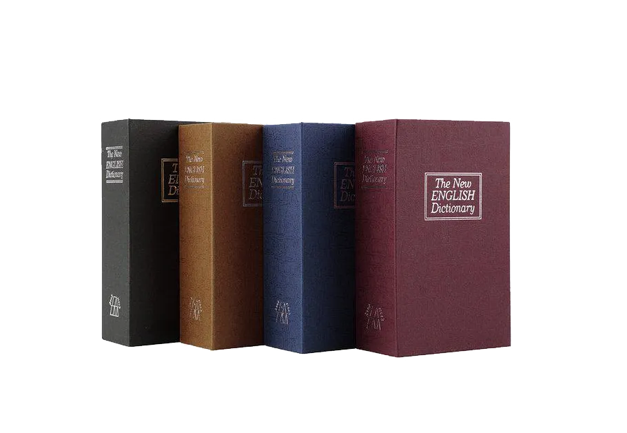 Homesafe BookSafe English Dictionary Lock Safe Medium