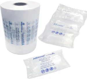 IDL Packaging Void S Inflatable Packaging Air Film 8" x 1150' for Airmove2 by Storopack, Pack of 4 rolls - Space-Saving Alternative to Packing Peanuts for Shipping - Packing Air Bags for Void Filling