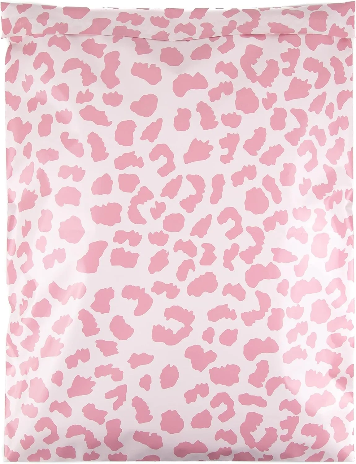 Inspired Mailers – Large Poly Mailers 14.5 x 19 – 50 Pack – Rose Gold Cheetah Design – Shipping Bags and Mailing Envelopes for Packaging