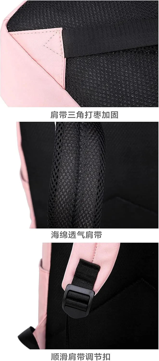 ISaikoy Anime Kill la Kill Backpack Ryuko Matoi Shoulder Bag Bookbag Student School Bag Daypack Satchel D12