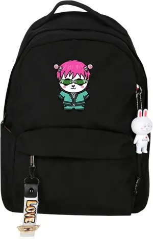 ISaikoy Anime The Disastrous Life Of Saiki K Backpack Shoulder Bag Bookbag School Bag A1