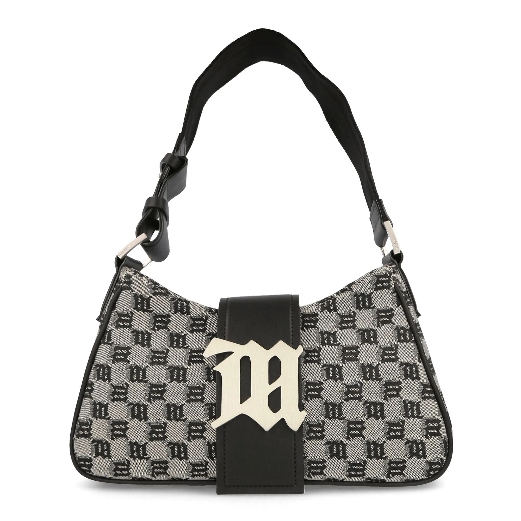 Jacquard Monogram Shoulder Bag Medium