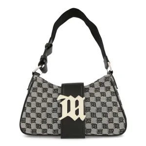 Jacquard Monogram Shoulder Bag Medium
